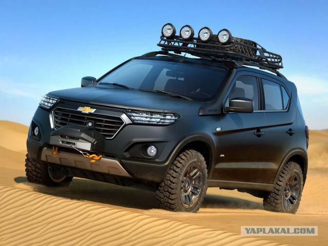 АвтоВАЗ представил на Московском автосалоне прототип внедорожника Lada 4x4