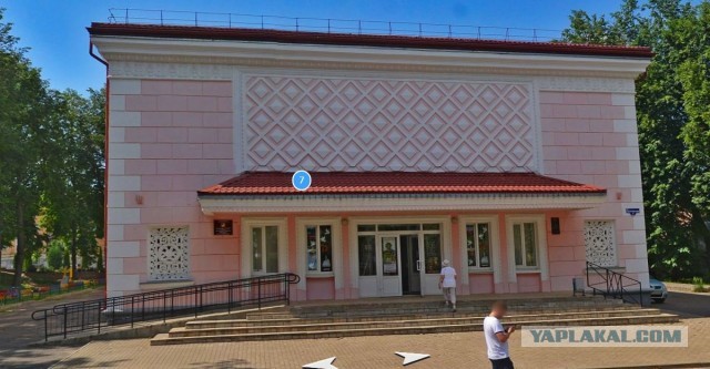 Стандартный провинциальный кинотеатр 60 лет назад