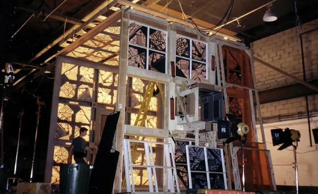 Комната для съемки фильма «Куб», 1997 год, Торонто