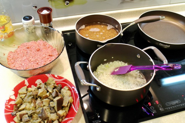 Бризоль с грибной начинкой