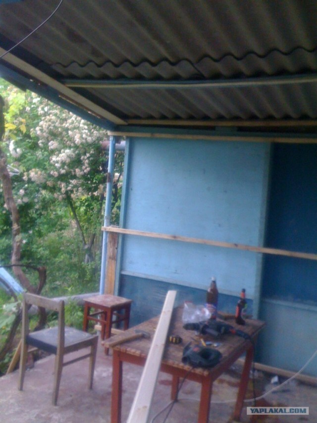 Как я преображал веранду!