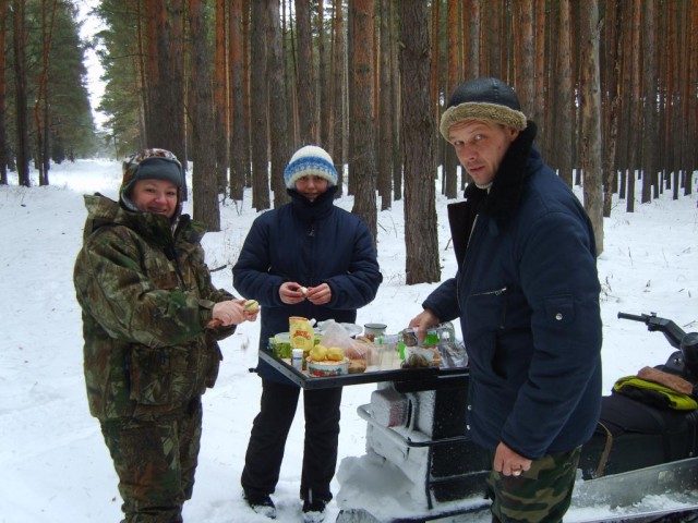 Одиночный поход с ночевкой, как вариант прощания с зимой