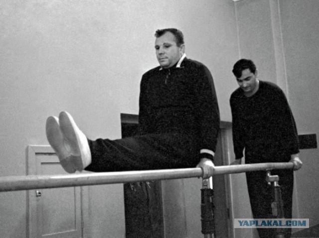 Кадры из жизни Юрия Гагарина