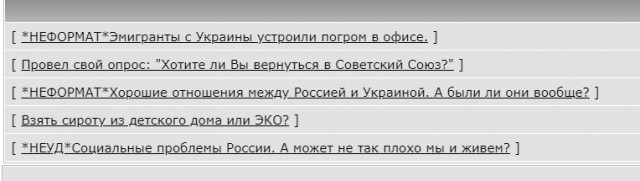 Провел свой опрос: "Хотите ли Вы вернуться в Советский Союз?"