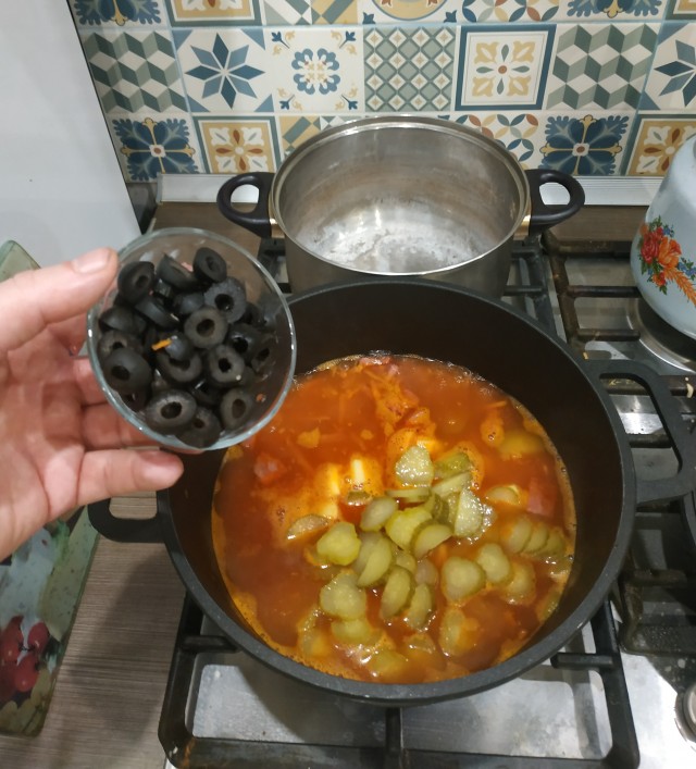 Суп солянка