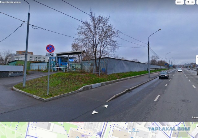 Снос гаражей на ул Енисейской(Москва)
