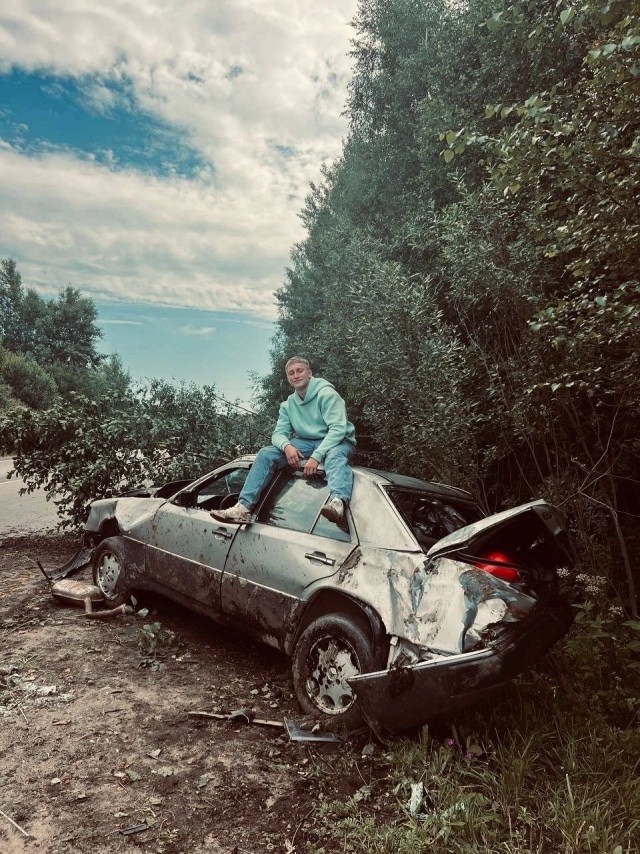 124й мерс ушёл в закат...