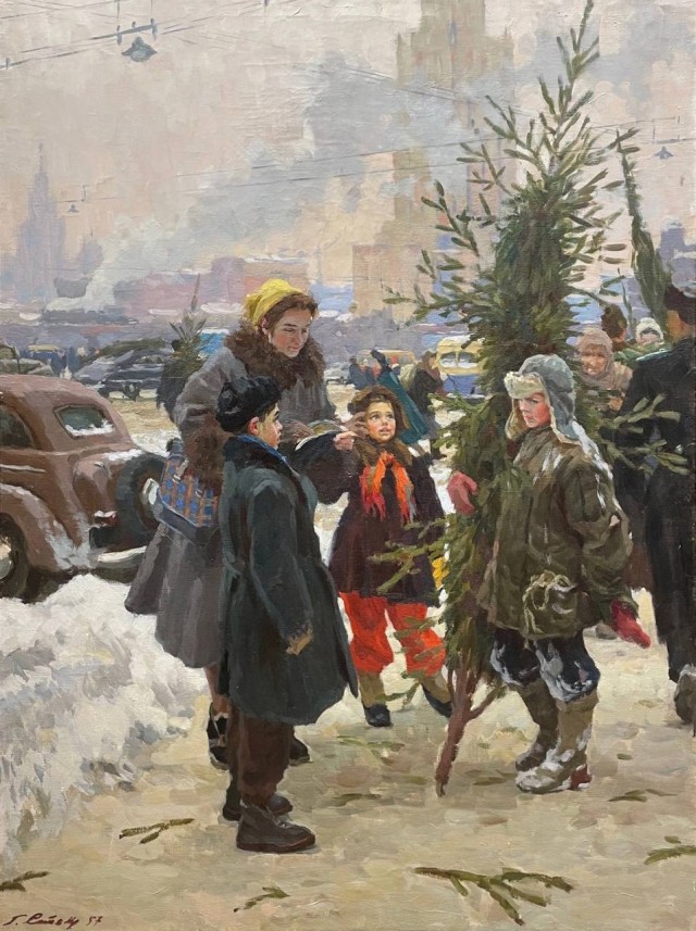 Москва зимняя и новогодняя. Часть третья