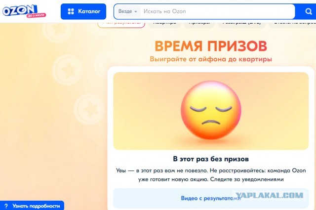 Ozoн, призы