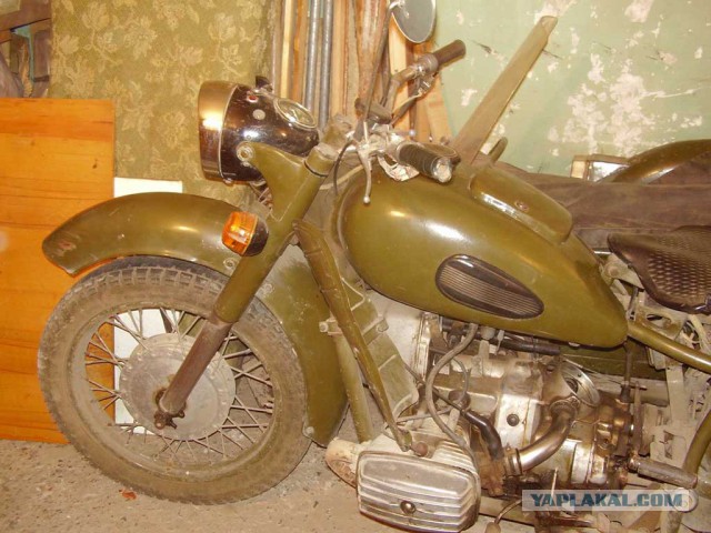 В Волгограде отреставрировали мотоцикл 1941 года