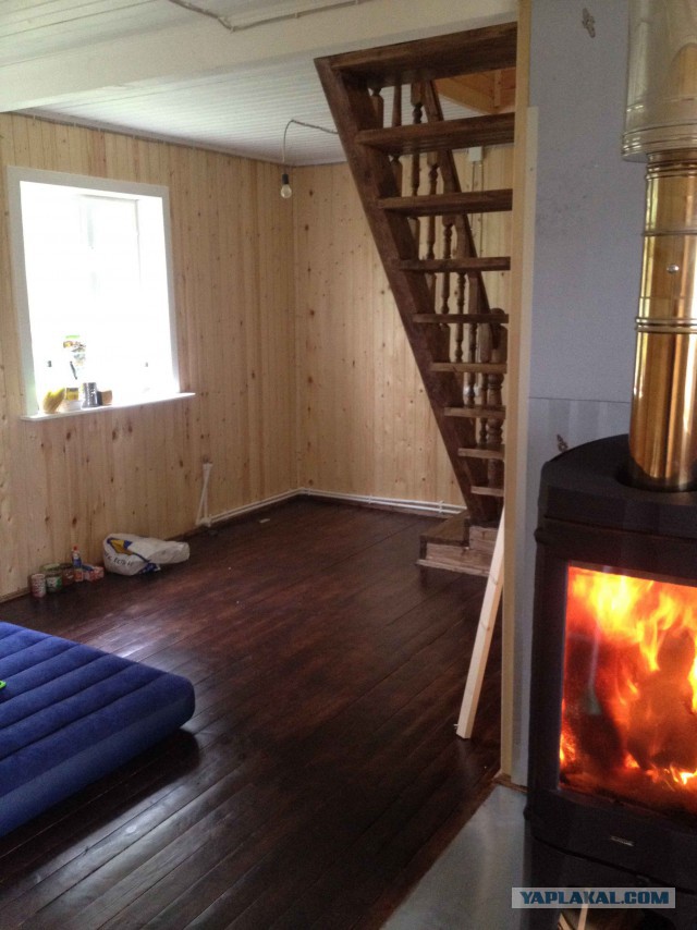 Неожиданное строительство дачи