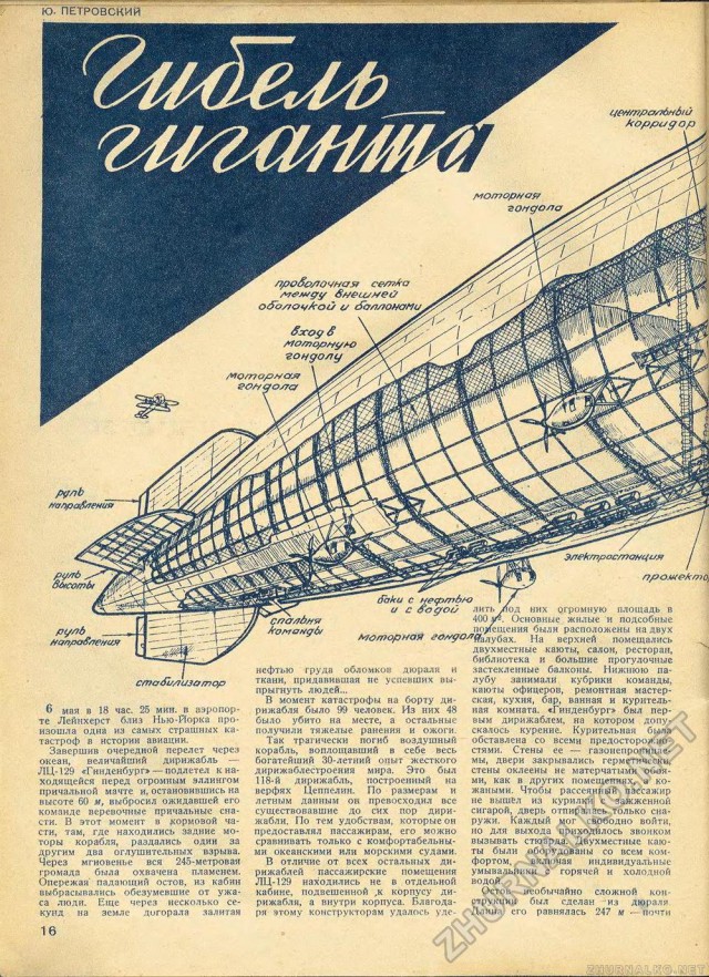 Журнал "Техника-молодёжи" 1937 г. №7