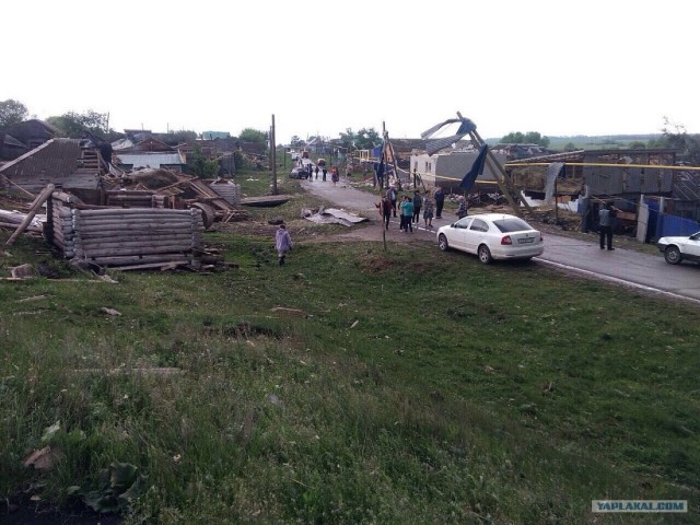 Ураган под Уфой прямо сейчас