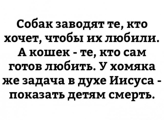 Ух ты, ну как же всё в точку!