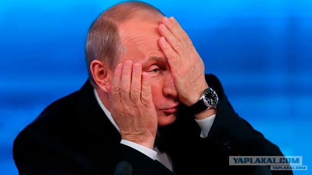 "Несанкционированный митинг" на пресс-конференции Путина