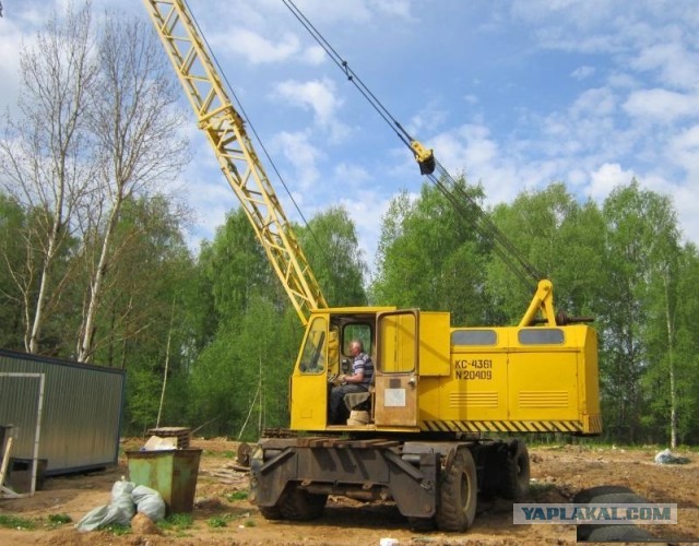 Крановщики опасные люди...