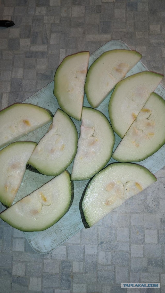 Жареный кабачок.