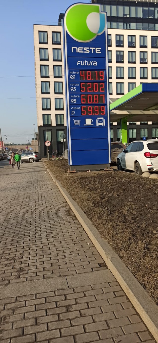 Цены на бензин