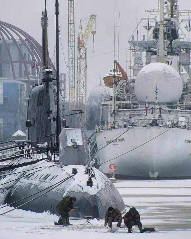 Советский и российский подводный флот в фотографиях