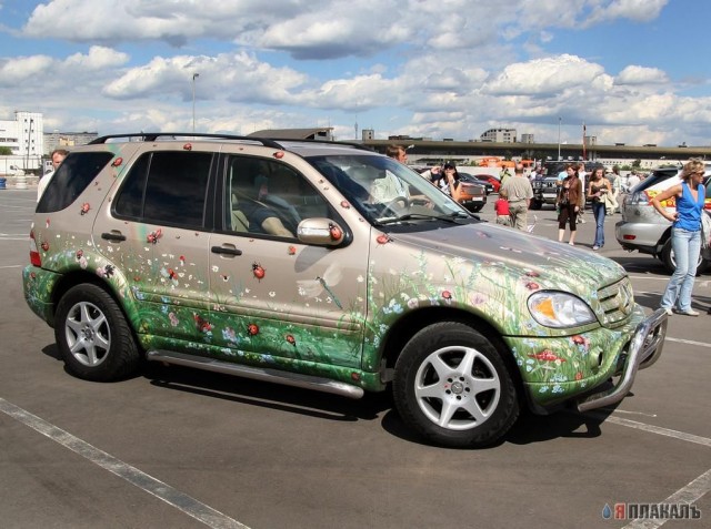 Аэрография автомобиля