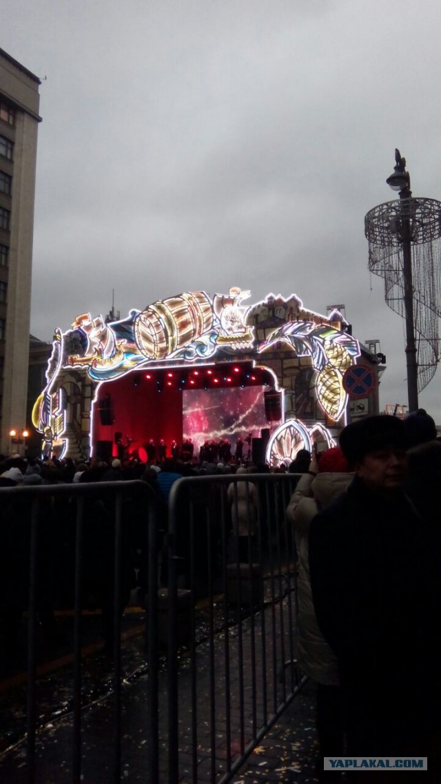 Новогодний позор в сердце столицы