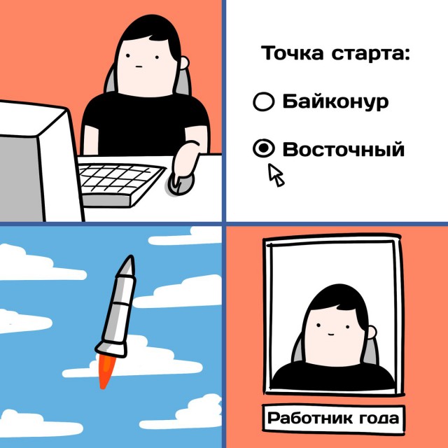 С космодрома Восточный запустили третью в его истории ракету