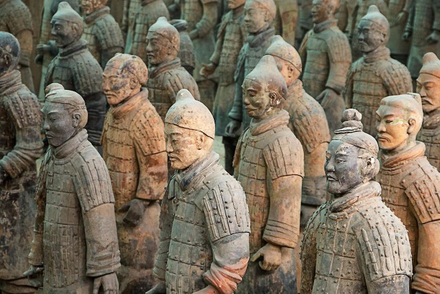 Как создавали терракотовых солдат в древнем Китае?