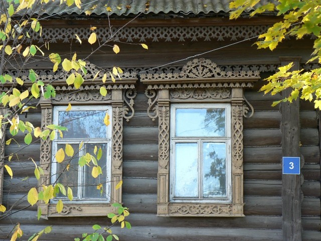 г.Семёнов. Наличники на окна (82 фото)