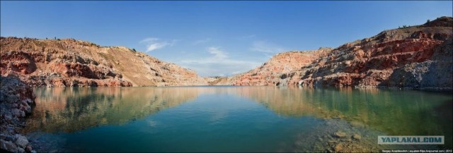 Заброшенный флюсовый карьер в Балаклаве