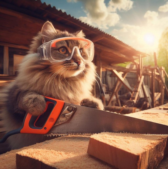 Удивительные приключения котиков в нейросети. К котовторнику