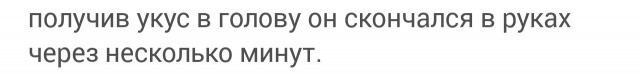 Слабоумие и отвага.Последние минуты жизни.