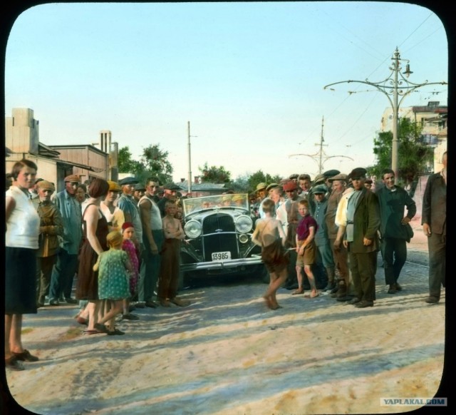 Москва 1931-ого года в цвете.