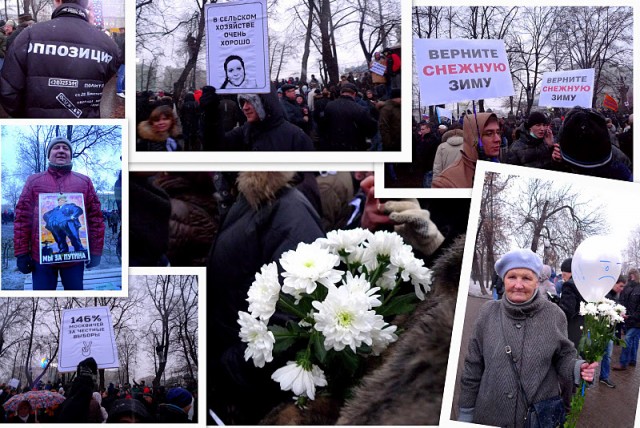 Мои фото с митинга на Болотной, прикольные лозунги