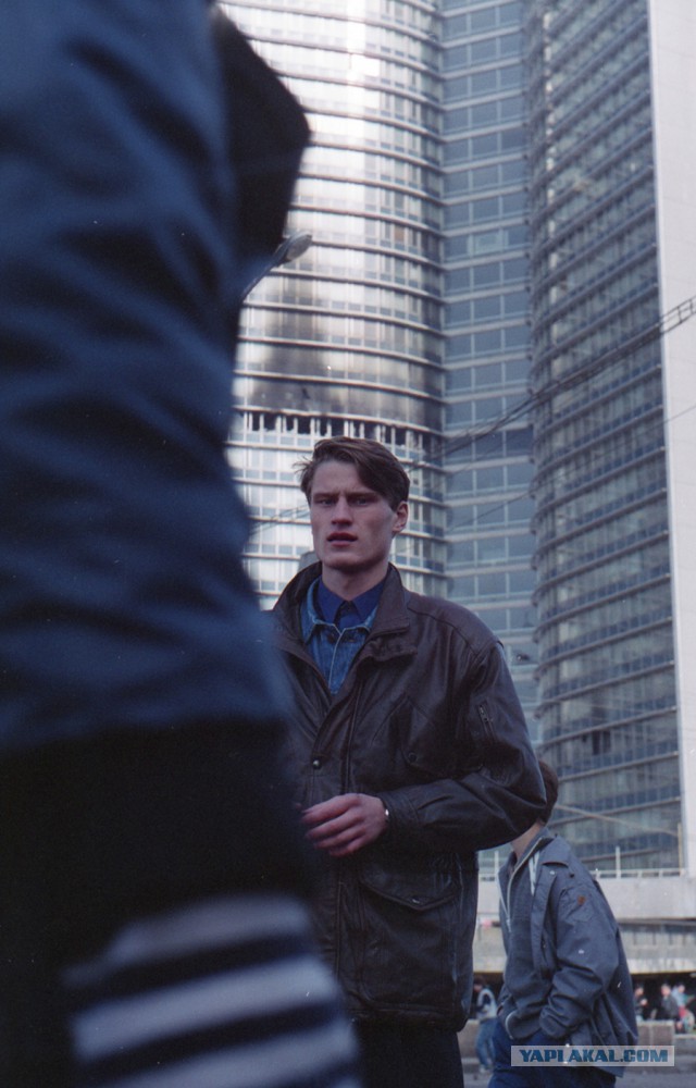 Ретро. Фотографии Москвы 1993 года
