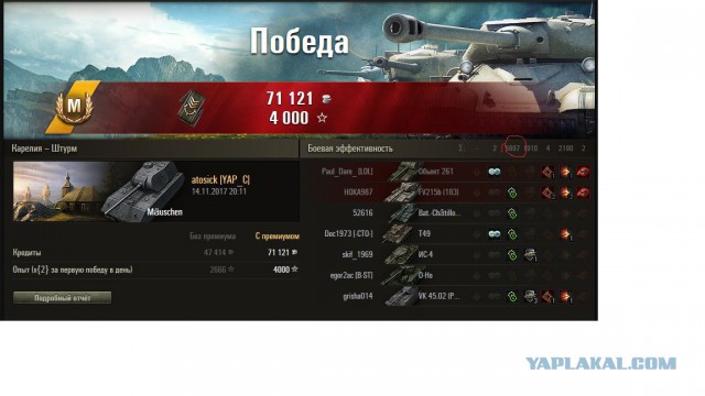 Wargaming 50! Пыщ пыщ, пробил! Урааа!