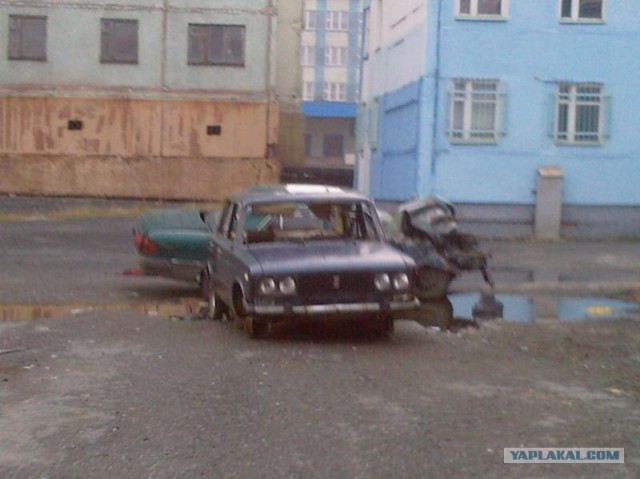 Подснежники гробы. г. Норильск