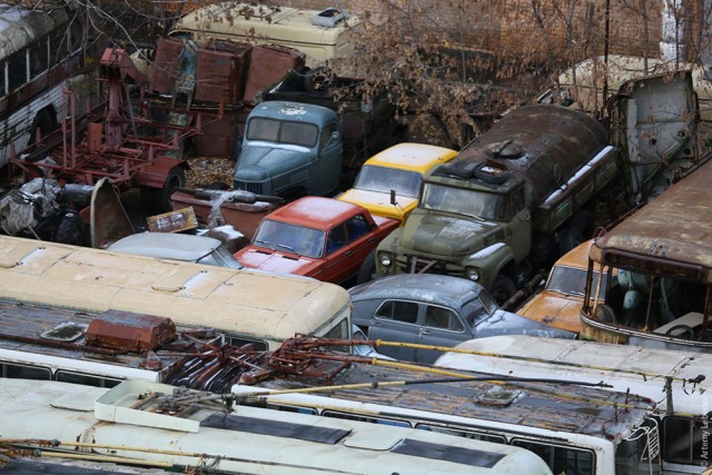 Кладбище городского транспорта