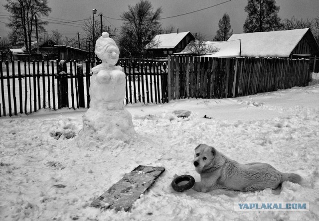 Зима в русской глубинке