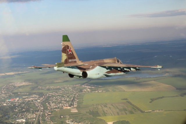 Штурмовик Су-25 в Афганистане