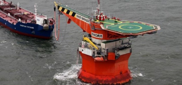 Нефтяная платформа на ножке