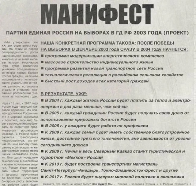 Манифест Бориса Надеждина