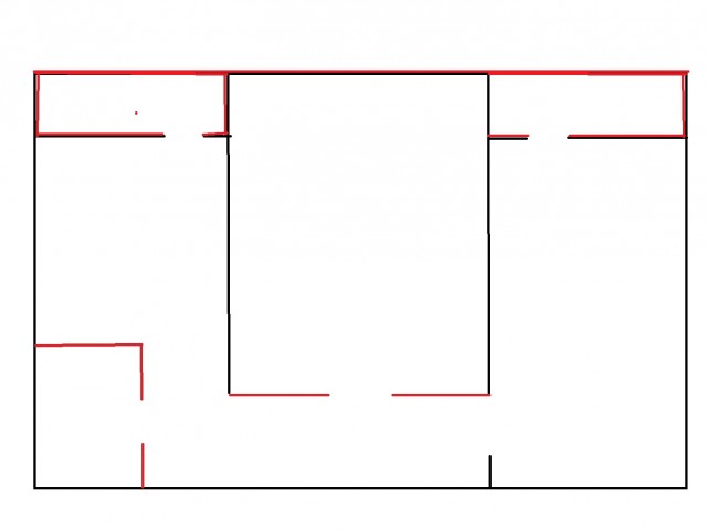 Странные уголки в новой квартире.