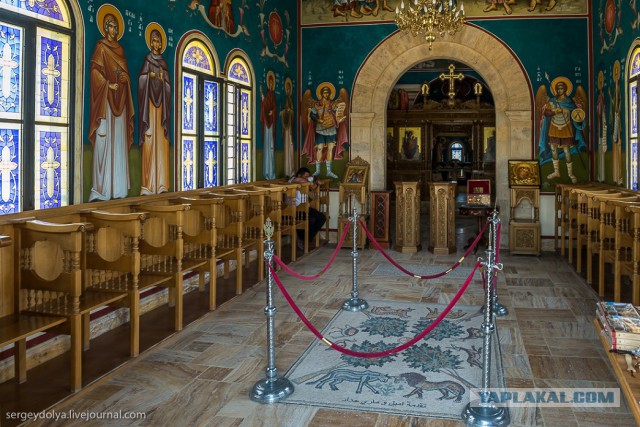 Место крещения Христа. Река Иордан