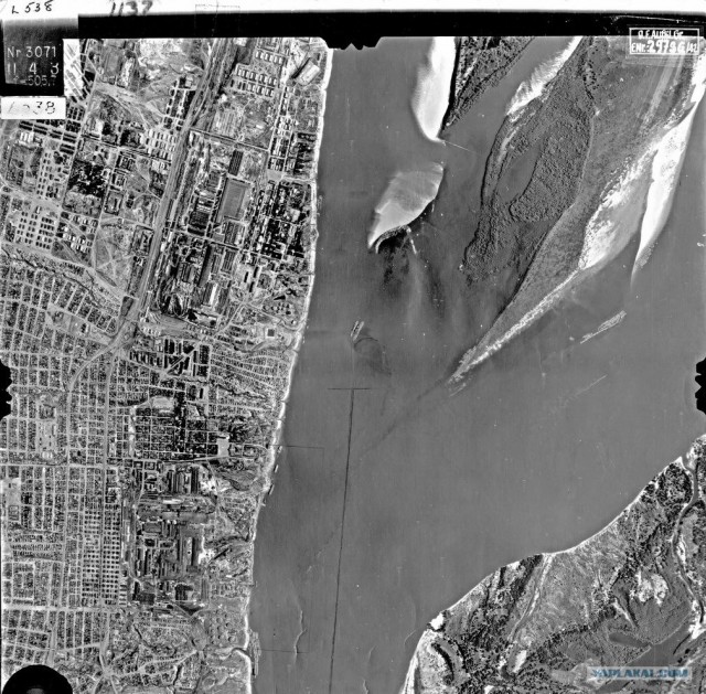 Сталинград Аэрофотосъемка 1942 года