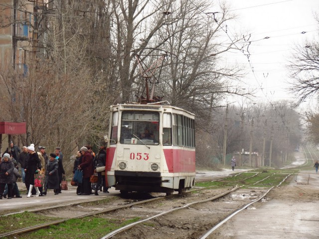 Электротранспорт в городах Донбасса