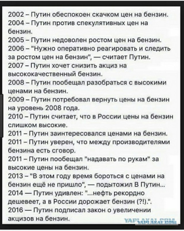 В России резко выросли цены на бензин
