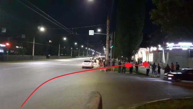 В Воронеже человек в форме полицейского устроил смертельное ДТП