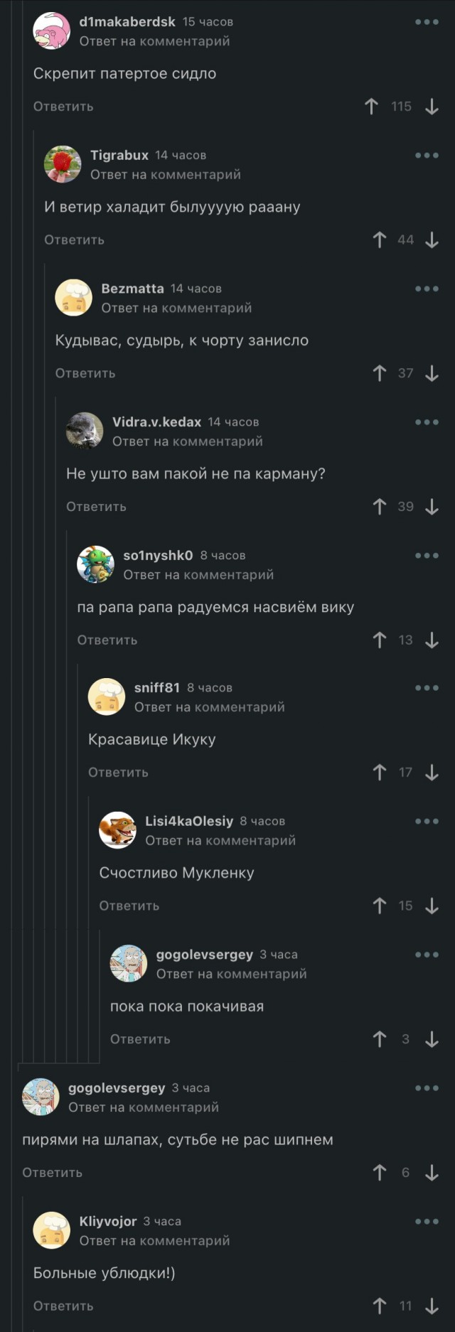 Всего понемногу. От 04.04.