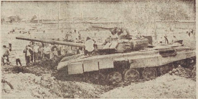 Как бандиты танк Т-90 с заводского полигона угнали