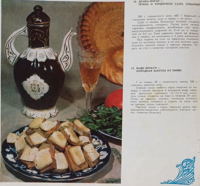 Советская Узбекская кухня, листая старые страницы.